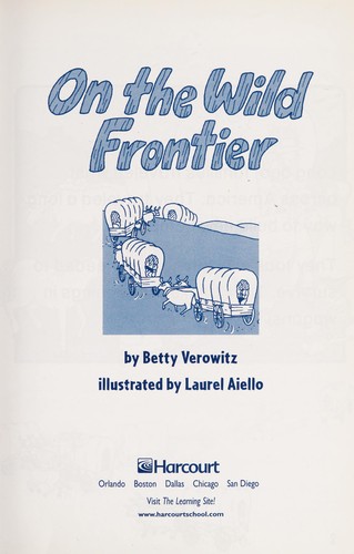 On the wild frontier book cover