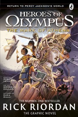 The Mark of Athena: the Graphic Novel (Heroes of Olympus Book 3) book cover