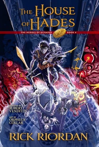 The House of Hades: the Graphic Novel (Heroes of Olympus Book 4) book cover