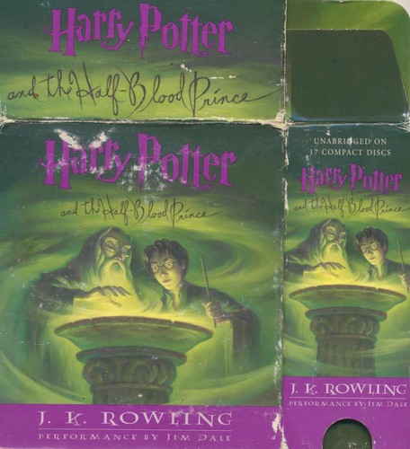 Harry Potter and the Half-Blood Prince book cover