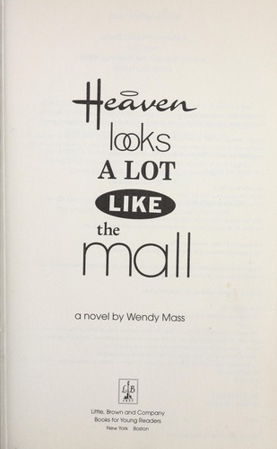 Heaven looks a lot like the mall book cover