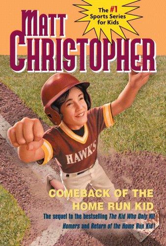 Comeback of the Home Run Kid book cover