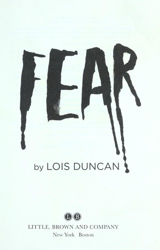 Summer of fear book cover