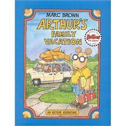 Arthur's family vacation book cover