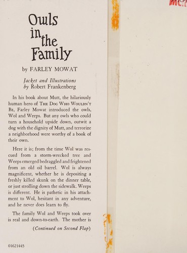 Owls in the Family book cover
