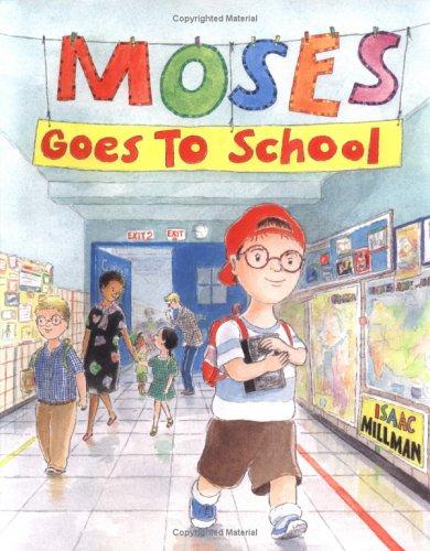 Moses goes to school book cover
