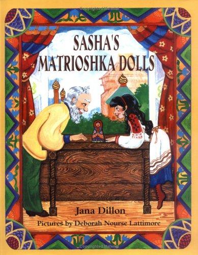 Sasha's matrioshka dolls book cover