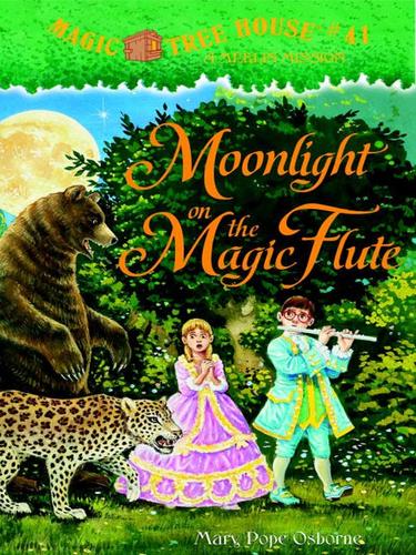 Moonlight on the magic flute book cover