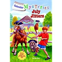 Calendar Mysteries #7: July Jitters book cover