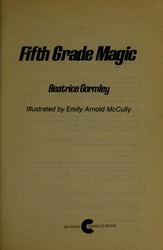 Fifth grade magic book cover