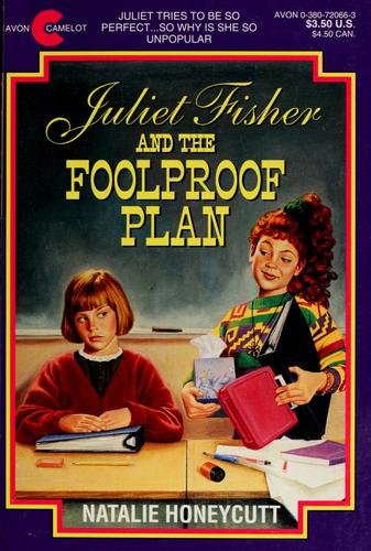 Juliet Fisher and the foolproof plan book cover