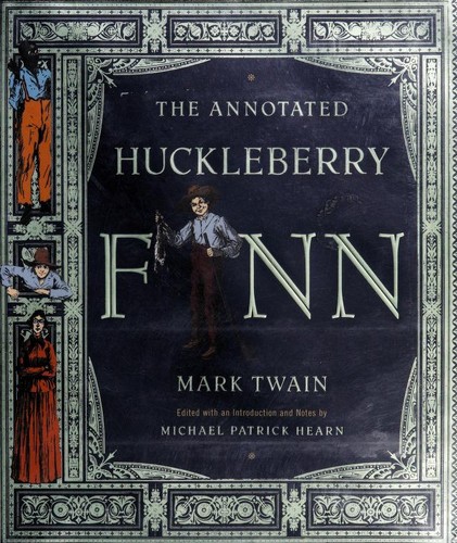 Annotated Huckleberry Finn book cover