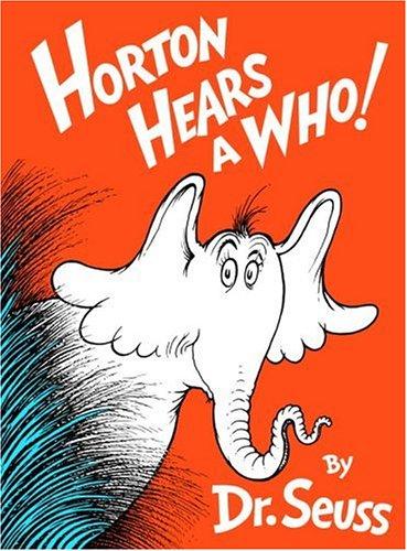 Horton Hears a Who! book cover