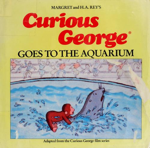 Curious George goes to the aquarium book cover