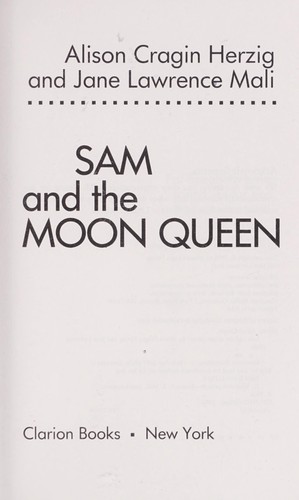 Sam and the moon queen book cover