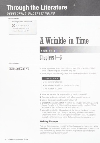 A Wrinkle in Time book cover