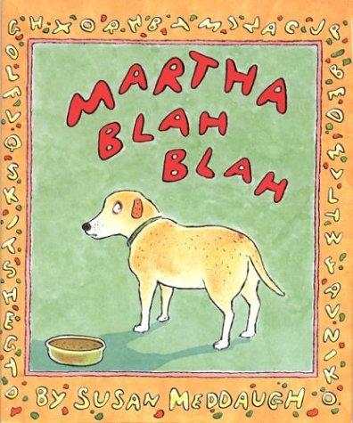Martha Blah Blah book cover