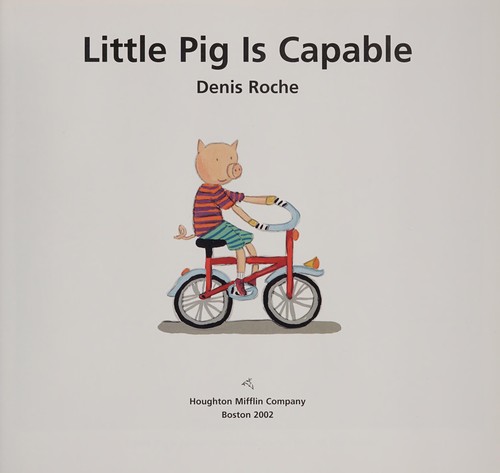 Little Pig Is Capable book cover