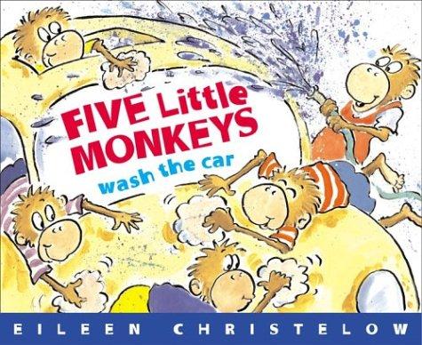 Five little monkeys wash the car book cover
