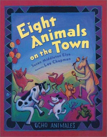 Eight animals on the town book cover