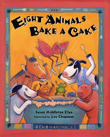 Eight animals bake a cake book cover