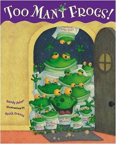Too many frogs! book cover