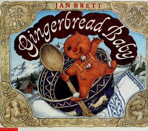 Gingerbread baby book cover