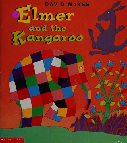 Elmer and the kangaroo book cover