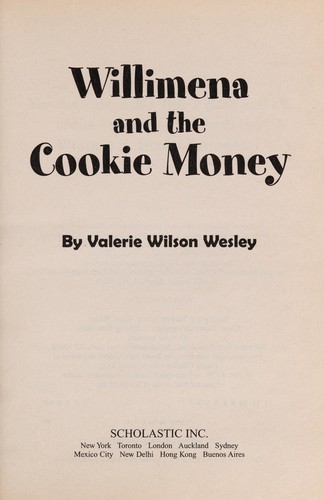 Willimena and the cookie money book cover