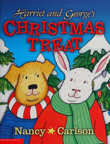 Harriet and George's Christmas treat book cover