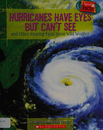 Hurricanes have eyes but can't see book cover
