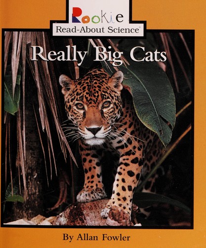 Really big cats book cover