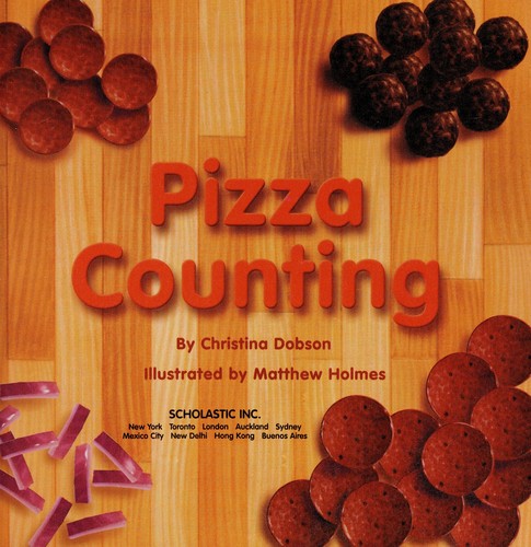 Pizza counting book cover