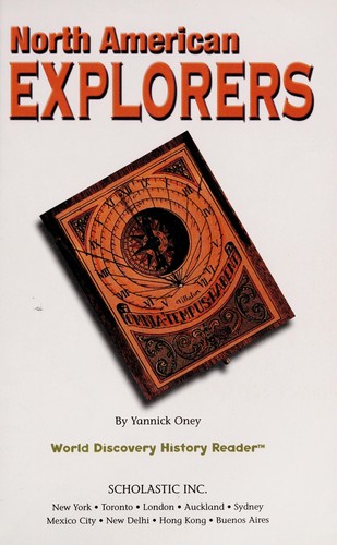 North American explorers book cover