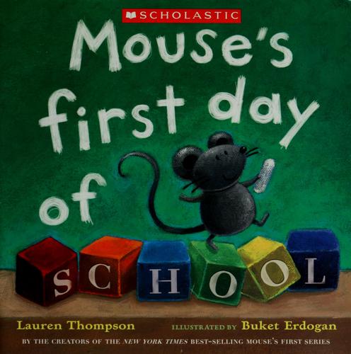 Mouse's first day of school book cover