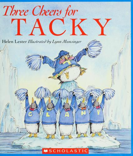 Three cheers for Tacky book cover