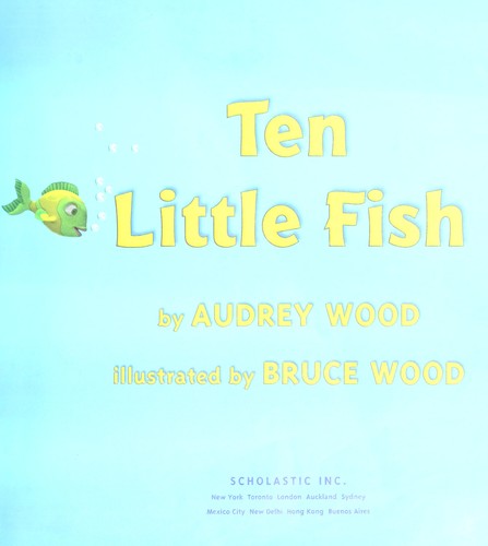 Ten little fish book cover