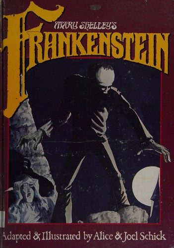 Mary Shelley's Frankenstein book cover