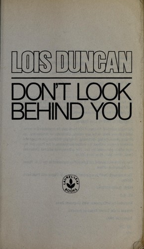 Don't look behind you book cover