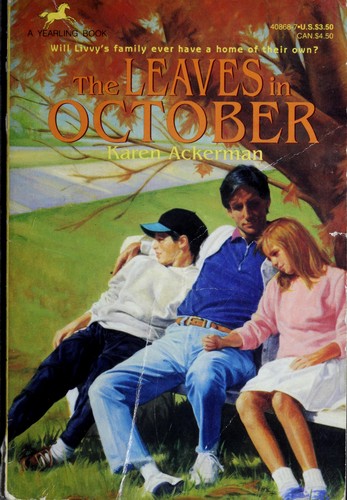 Leaves in October book cover