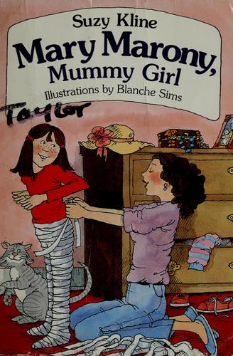 Mary Marony, mummy girl book cover