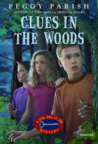Clues in the Woods book cover