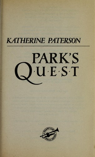 Park's quest book cover