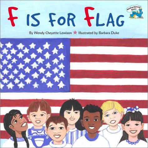 F is for flag book cover