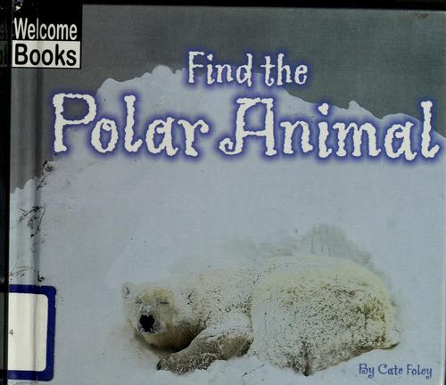 Find the polar animal book cover