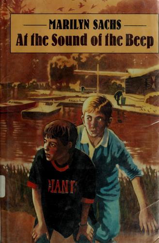 At the sound of the beep book cover