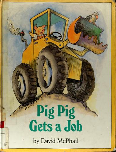 Pig Pig gets a job book cover