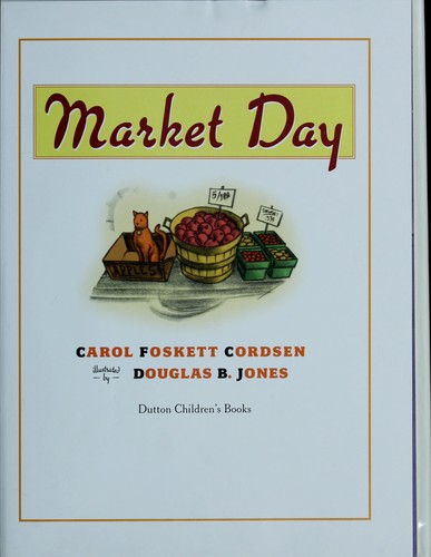 Market Day book cover