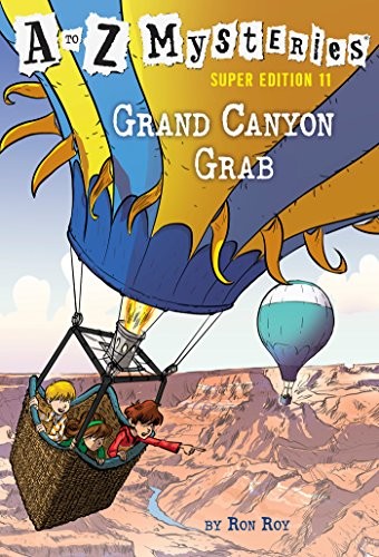 A to Z Mysteries Super Edition #11: Grand Canyon Grab book cover