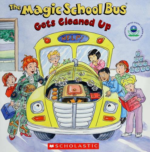 The Magic School Bus Gets Cleaned Up book cover